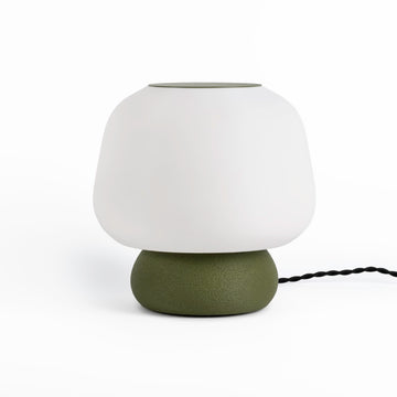 Mushroom Modern Classic Plant-Based PLA 3D Printed Dimmable LED Table Lamp - JONATHAN Y